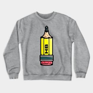 Pencil Crewneck Sweatshirt